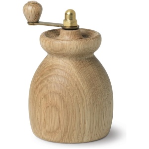 Menageri pepper mill h 9,5 cm, oak matt lacquered