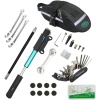 CHUMXINY Bike Repair Kit, Bike Tire Repair Tool Kit Contains 16-in-1 Tool, 120Psi Mini Bicycle Pump, Bicycle Tire Patch Kit