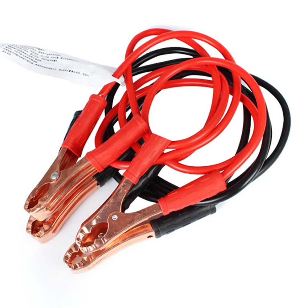 High Quality 500A Car Battery Jump Cable Booster Cable Line Emergency Jump Starter Leads Van SUV Double-ended with Clamps Clips