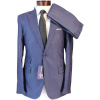 3pcs set Men Suit light blue and purple finishing luxerious suit for special event weddng prom and birthday