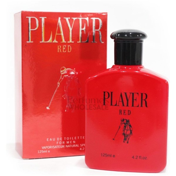 Player Red For Men Eau De Parfum 3.4fl oz 100ml