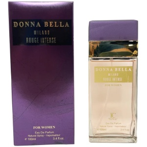 Donna Bella Milano Rouge Intense For Women Eau De Parfum 3.4fl oz 100ml