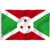 Burundi Flag 3ft X 5ft Printed Polyester