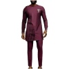 Set Traditional Outfit Clothing Suit Shirt snd Pant Long Sleeve Tracksuit Dashiki Outfit Top and Pant Suit Tracksuit Shirt Clothes