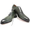 Dark green oxford classic italian men shoes for wedding and special event luxury shoes for stylish men