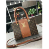 Brown Lv women hand bag , louis vuiton medium designer bag for women