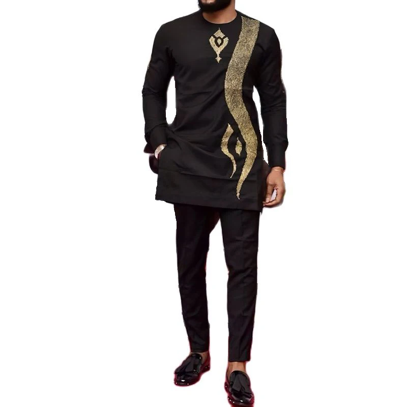 printed design dashiki tracksuit Men'ss african dresses clothes kanga set africa clothing Formal robe africaine 2023