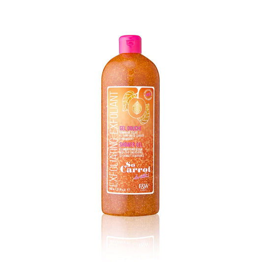 F&W SO CARROT SHOWER GEL TONIC SCRUB 940ML