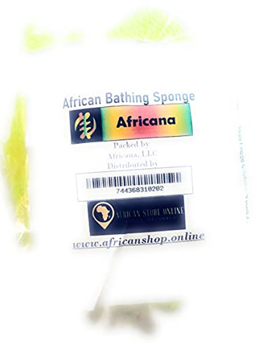 Africana African Bath Sponge (Yellow)