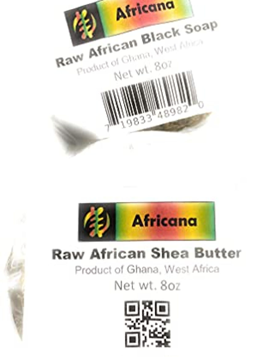 Africana Black Soap and Shea Butter Bundle