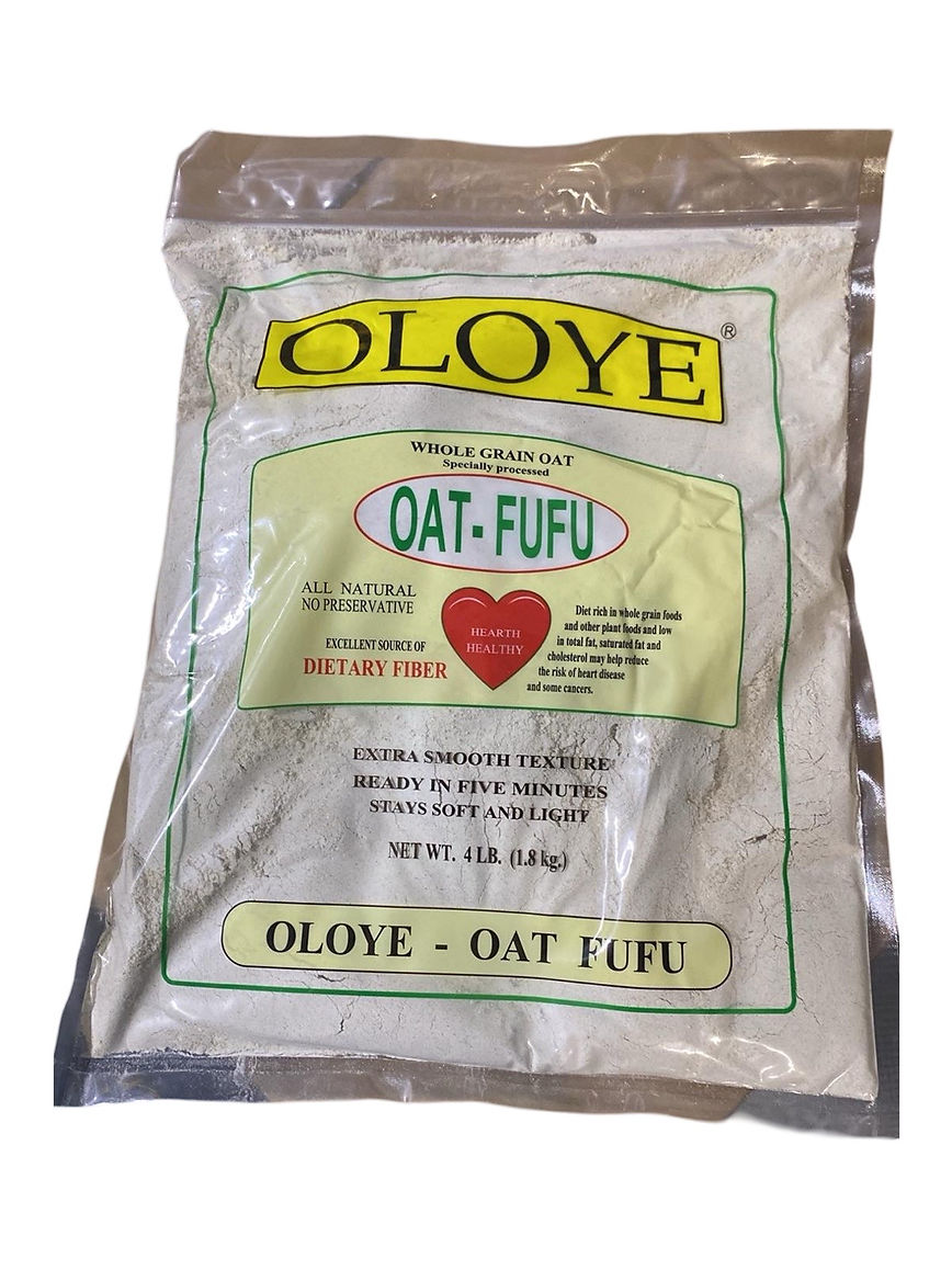 Oloye  Oat Fufu 4 Lbs