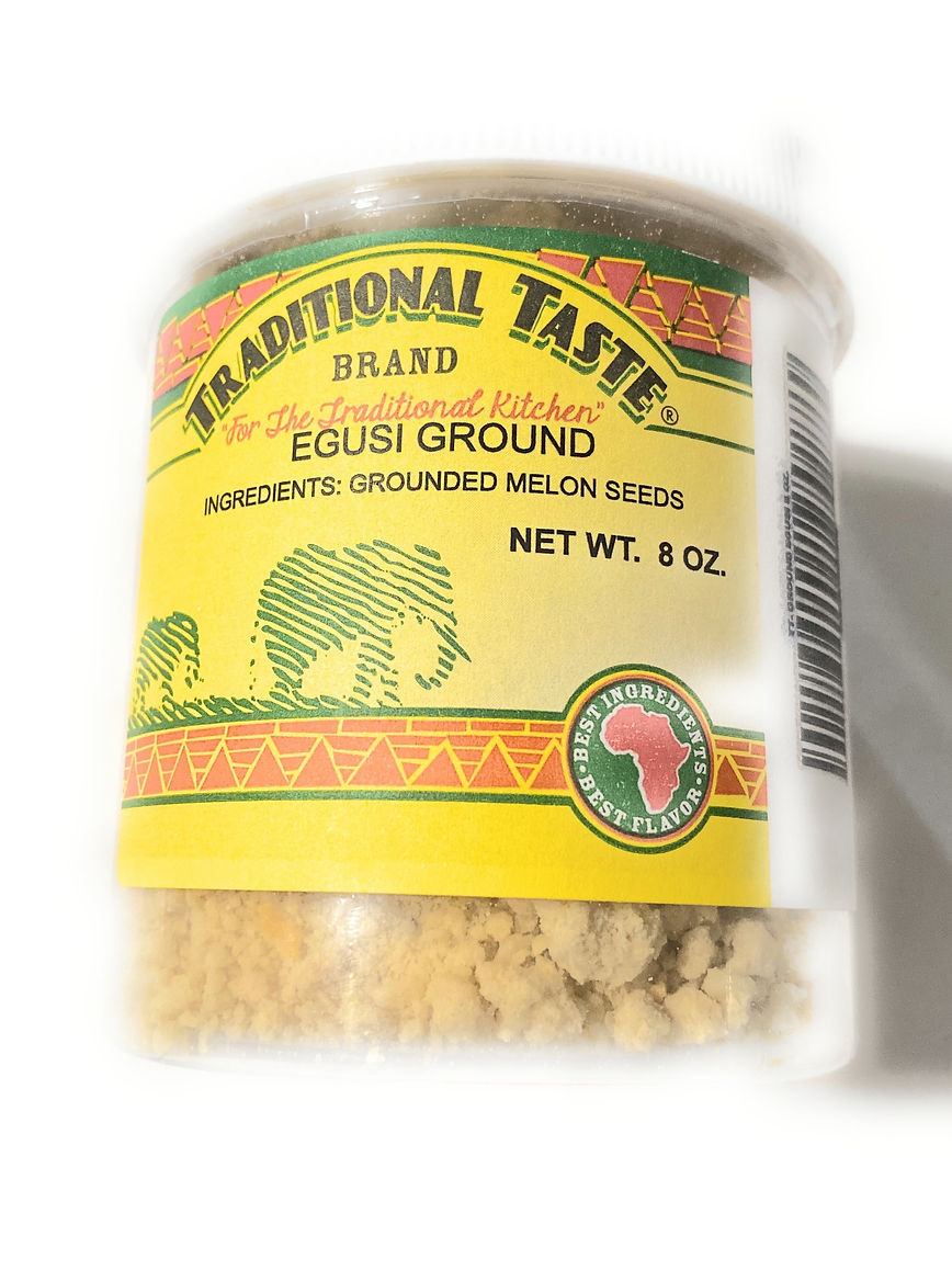 Egusi  ground 8 oz jar