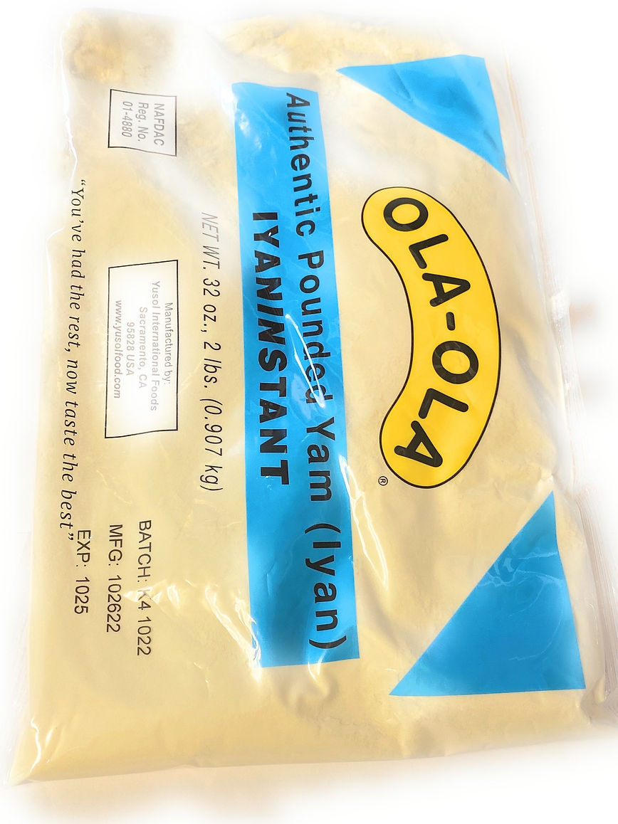 Ola ola pounded yam 2 LB