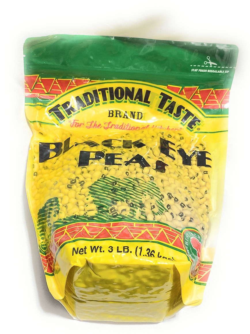 Traditional Taste Black eye Peas 3 Lb