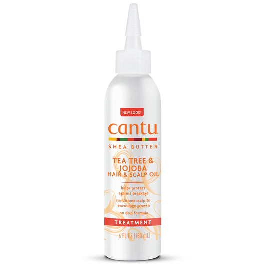 CANTU tea tree & jojoba hair & scalp oil 6oz