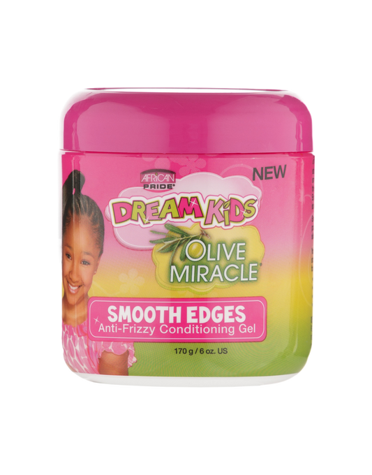 Dream Kids by African Pride - Olive Miracle Smooth Edges Anti-Frizzy Conditioning Gel