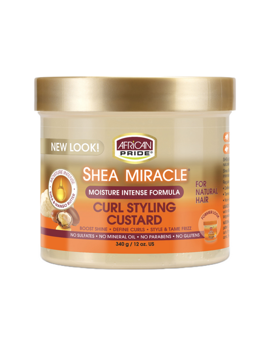 African Pride - Shea Butter Curl Styling Custard 12oz