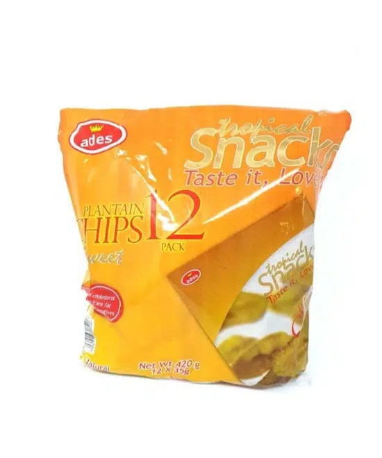 Ades Plantain Chips Sweet 35g x 12