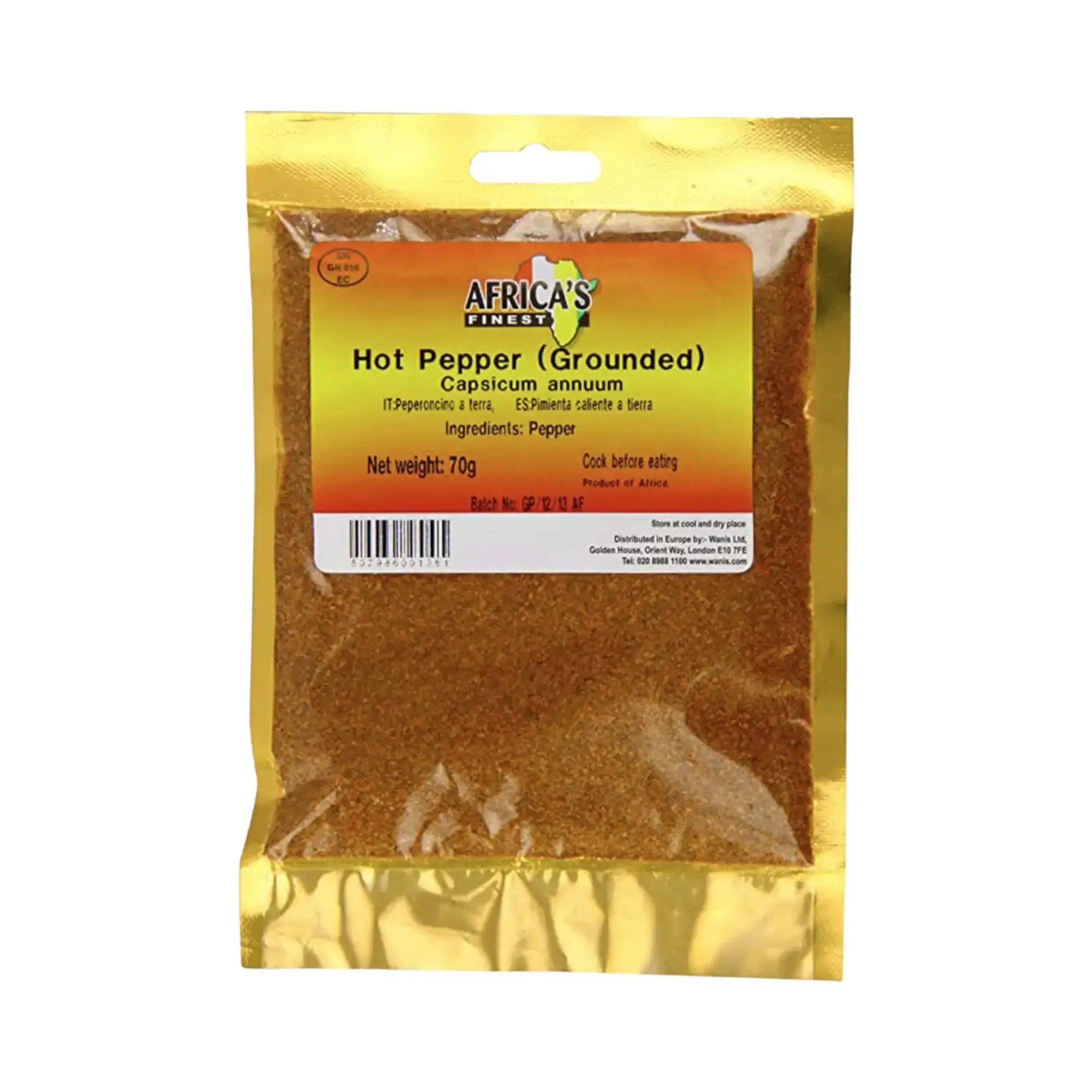 Hot Pepper (Grounded)  70g