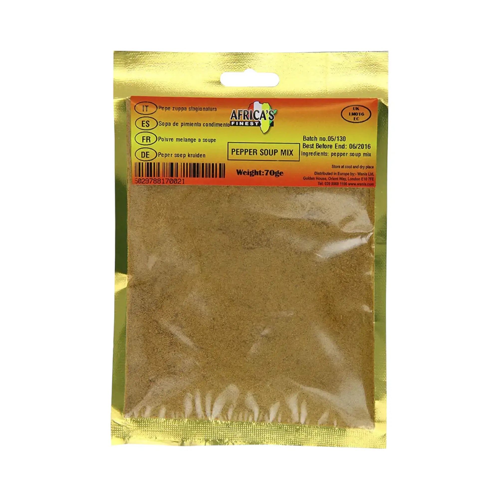 Pepper Soup Mix  70g