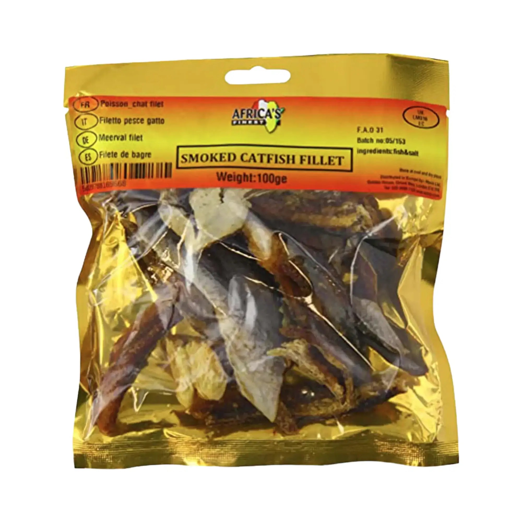 Smoked Catfish Fillet  100g