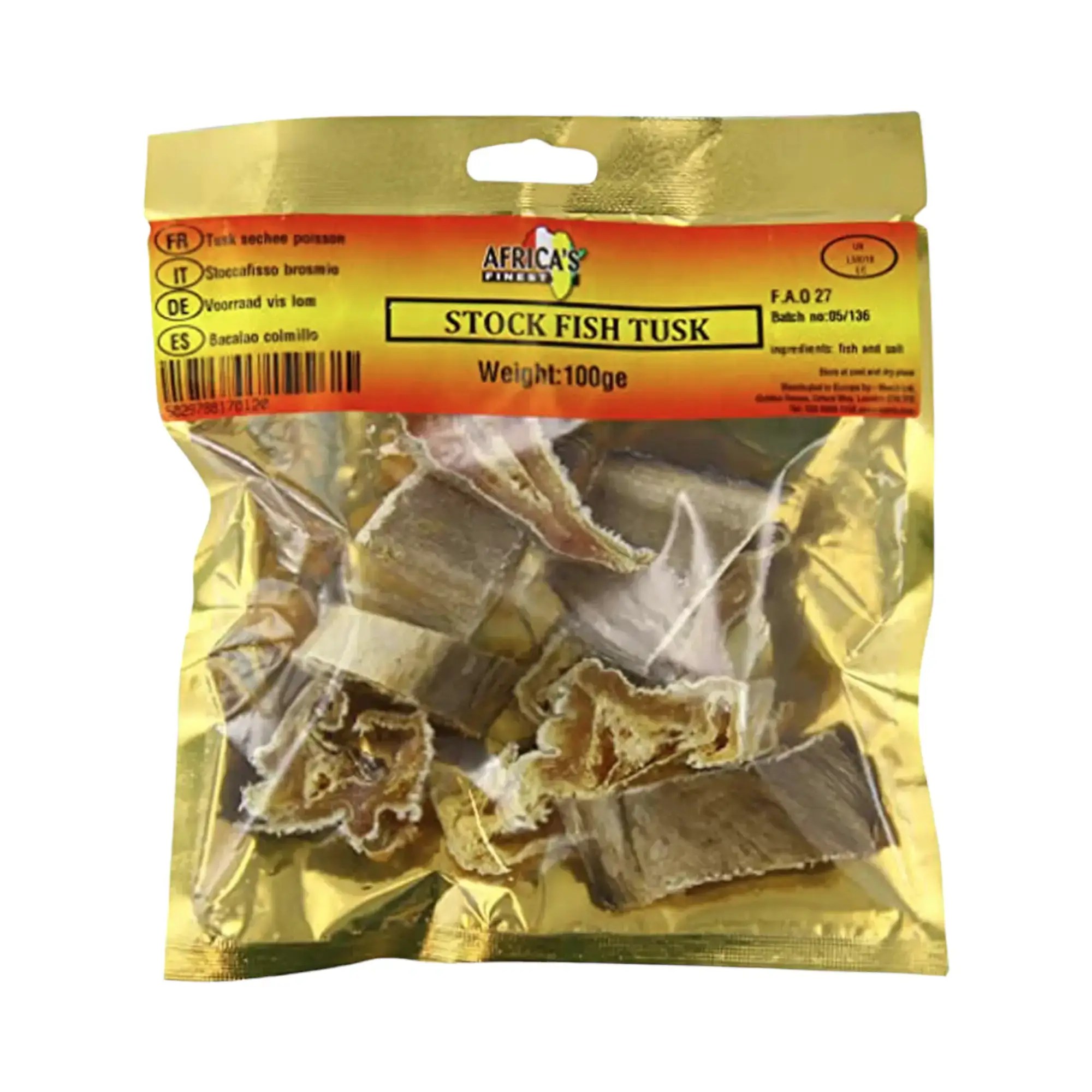 Stockfish Tusk  100g