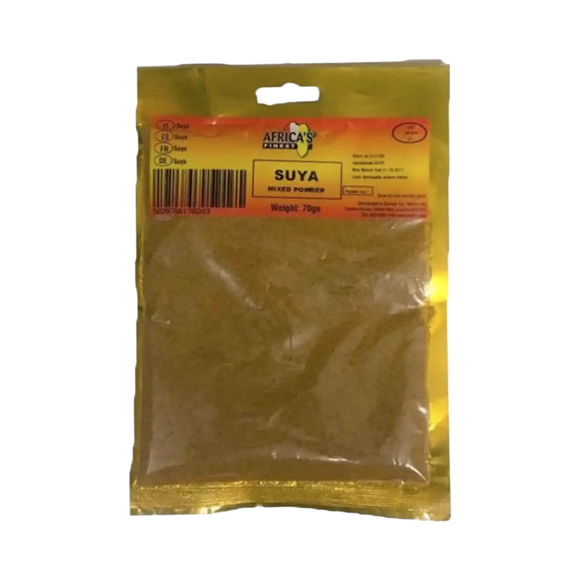 Africas Finest Suya Mixed  70g