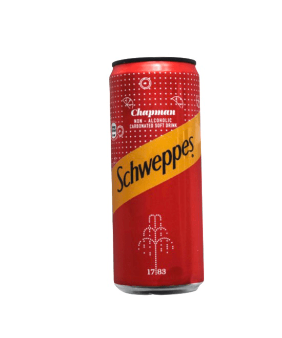 Schweppes Chapman Can