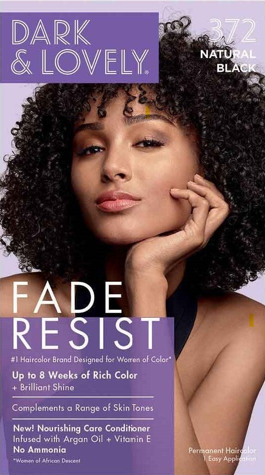 SoftSheen Carson Dark & Lovely - Fade Resist Hair Color (Natural Black)