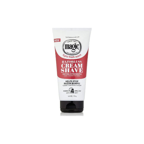 Magic razorless cream shave extra strength 6oz