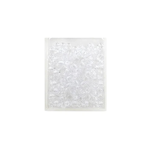 Clear hair beads - 80 pieces