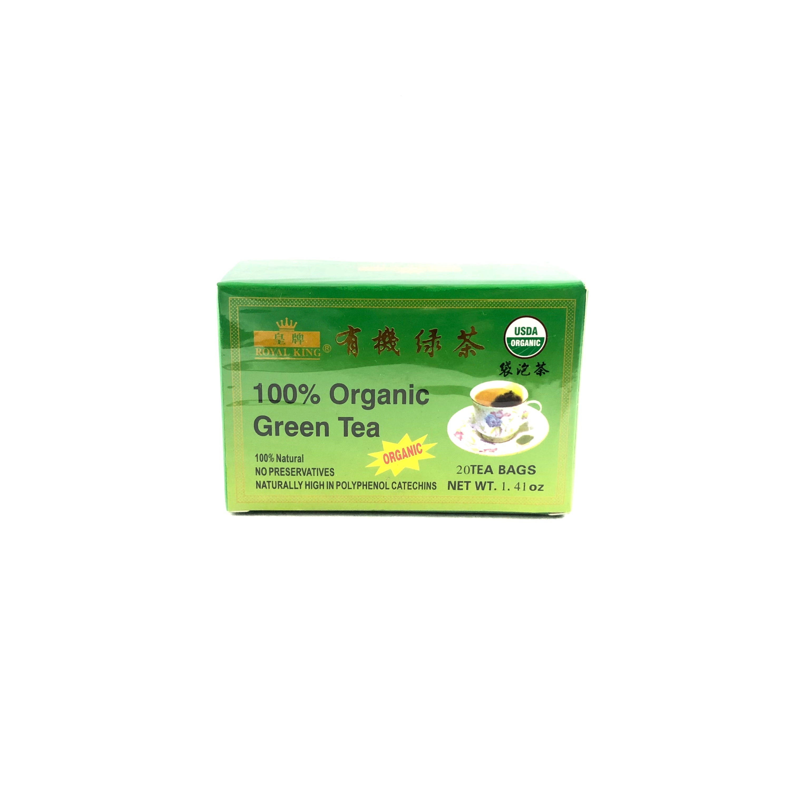 100% Organic Green Tea