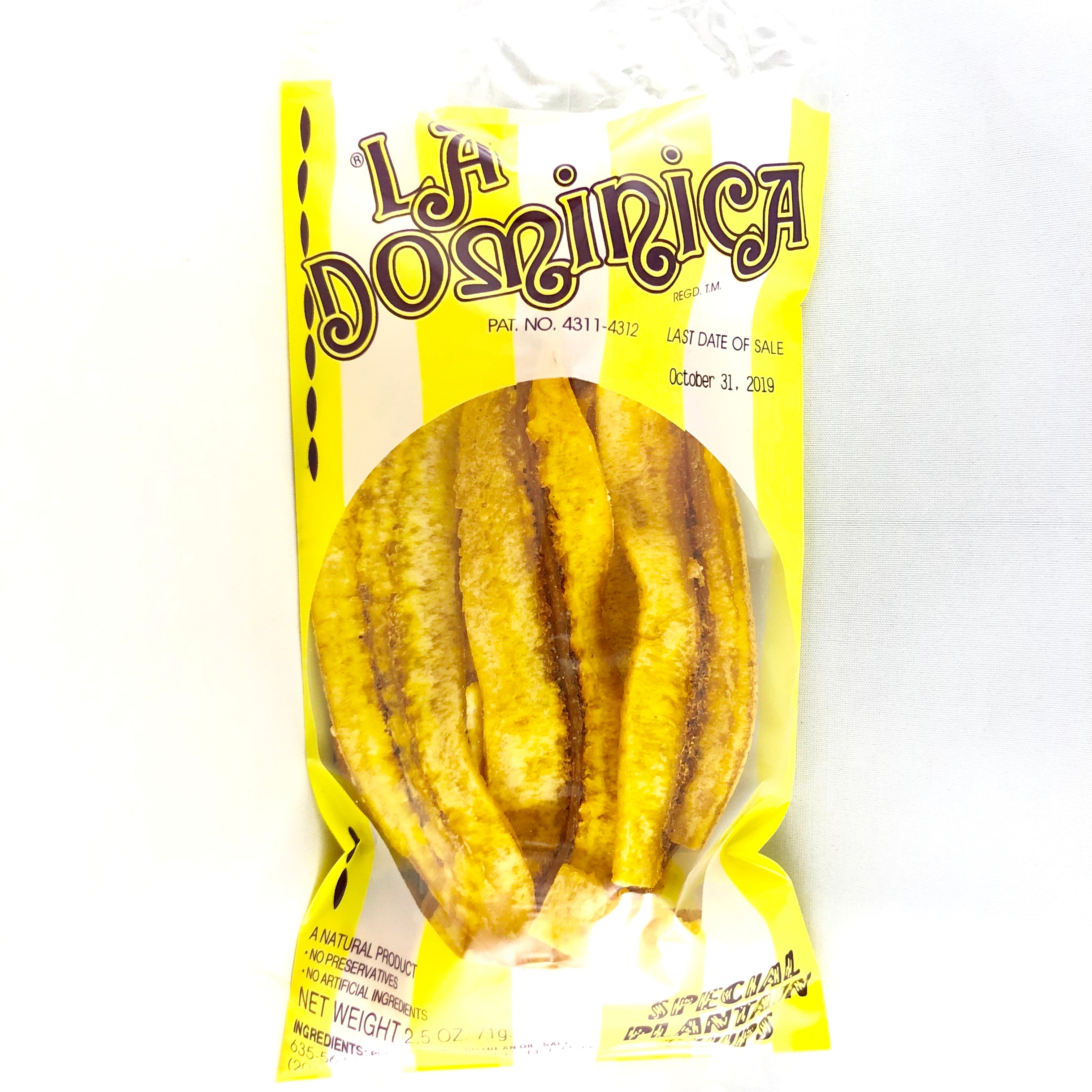 LA DOMINICA Plantain Chips 2.5oz