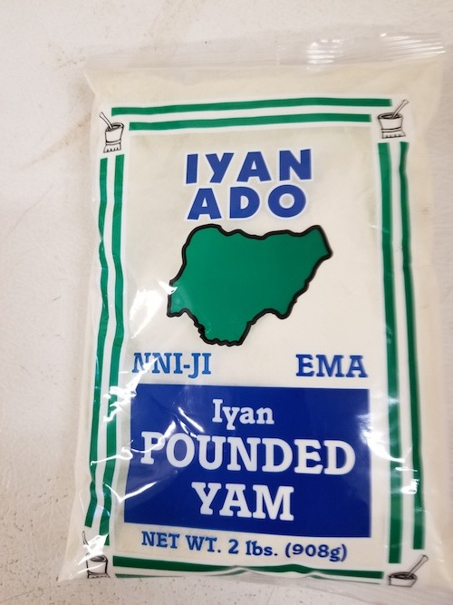 Iyan Ado Pounded Yam Flour  2lbs