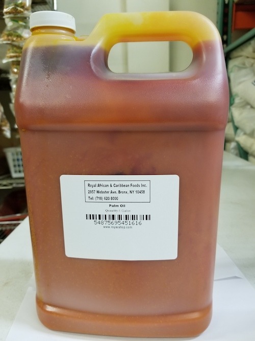 Nigerian Palm Oil  1 Gallon