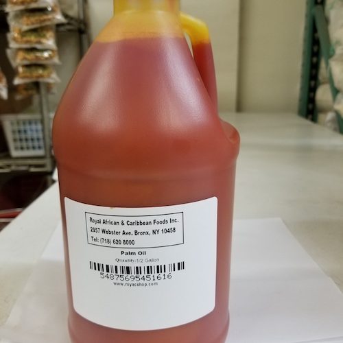 Nigerian Palm Oil  1/2 Gallon