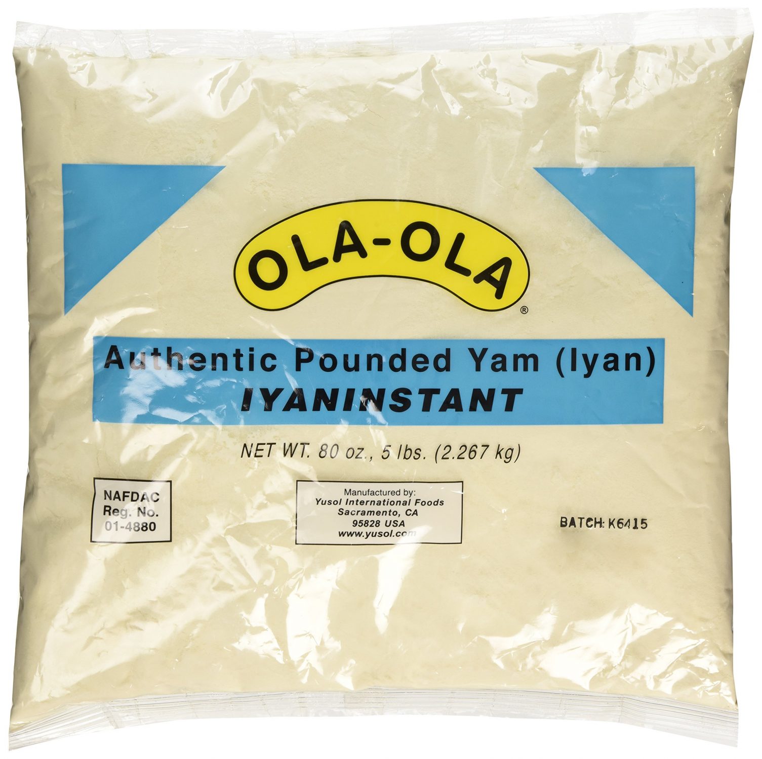 Ola-Ola Pounded Yam (4lbs)