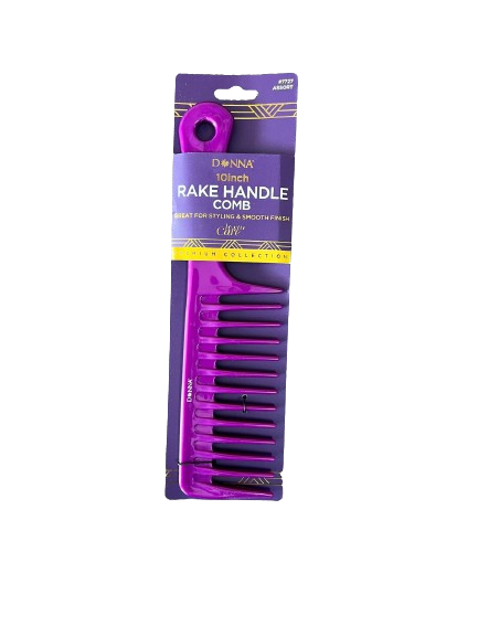 Rake handle comb