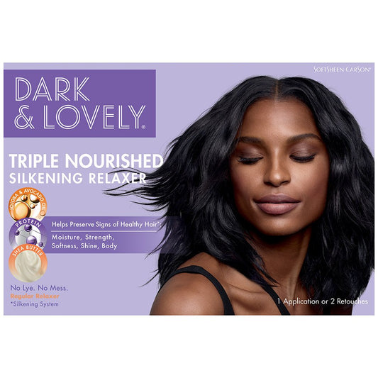 SoftSheen Carson Dark & Lovely - Silkening Relaxer Kit (Regular)