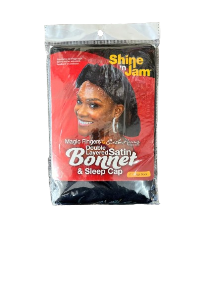 Shine & jam satin bonnet