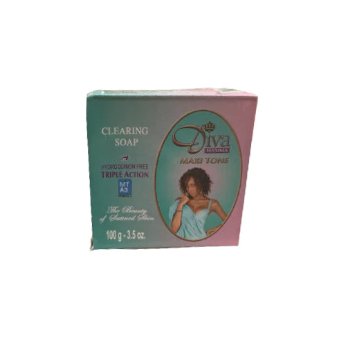 Diva Maxi Tone Triple Action Clearing Soap 100g