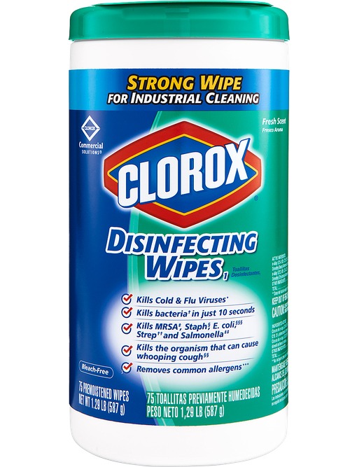 Clorox® Disinfecting Wipes (Bleach Free Cleaning) 1.29lbs (587g)