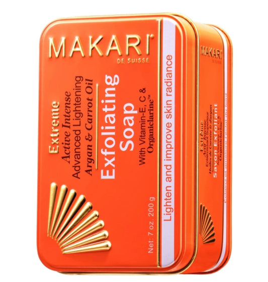 MAKARI exfoliating soap