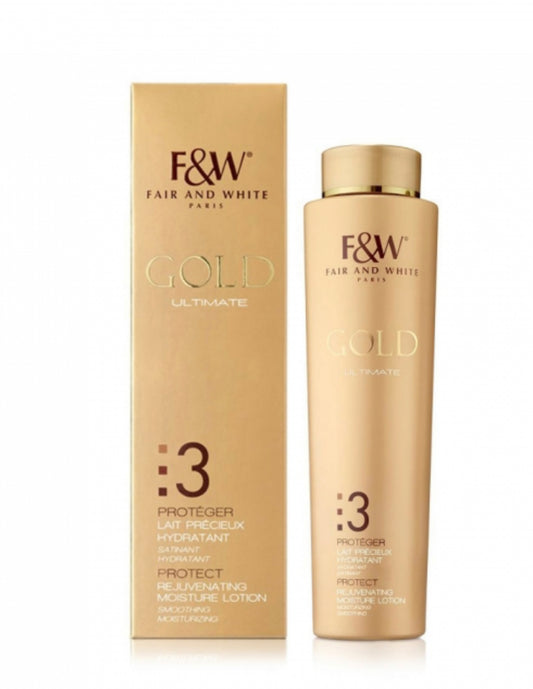 F&W GOLD REJUVENATING MOISTURE LOTION 500ML