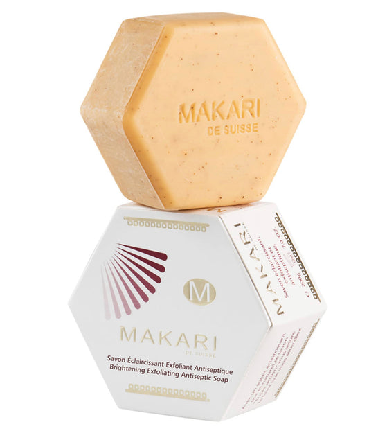 MAKARI whitening exfoliating antiseptic soap