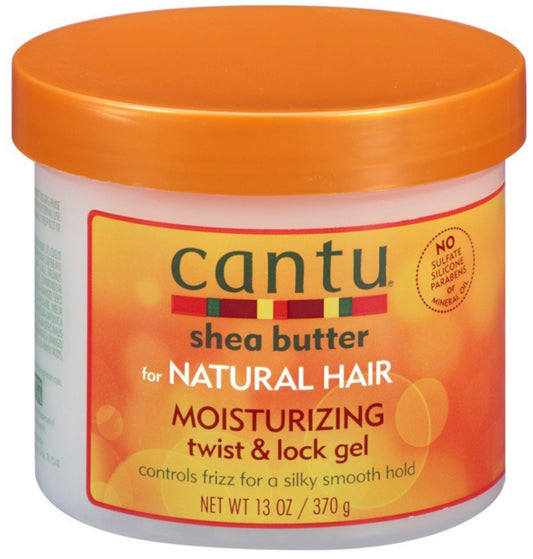 Cantu Shea Butter for Natural Hair Moisturizing Twist & Lock Gel 13oz