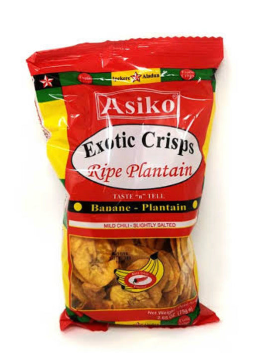 EXOTIC CRISPS RIPE PLANTAIN