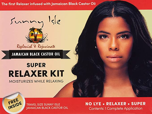 Sunny Isle - Jamaican Black Castor Oil Relaxer Kit (Super)