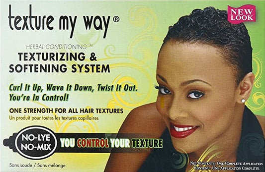 Texture My Way - No-Lye, No-Mix Texturising & Softening System Kit